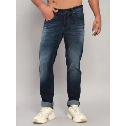 Cantabil Blue Regular Fit Jeans-picture-15