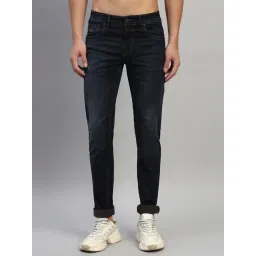 Cantabil Blue Regular Fit Solid Jeans-picture-27