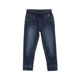 Cantabil Boys Blue Faded Classic Joggers-picture-32