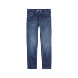 Cantabil Boys Comfort Clean Look Heavy Fade Mid-Rise Cotton Jeans-image-38