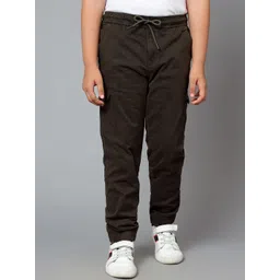 Cantabil Boys Mid-Rise Cargo Styles Cotton Joggers Trouser-picture-52
