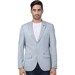 cantabil Checkered Full Sleeves Notch Lapel Casual Blazer for Men | Casual Blazer for Men | Men Blazer for Casual | Blazer for Men Casual (P_MBZC00055)-picture-17