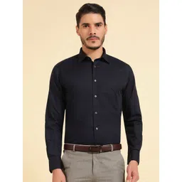 Cantabil Comfort Spread Collar Cotton Formal Shirt-picture-17