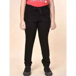 Cantabil Girls Breathable & Soft Side Pockets Joggers-picture-35