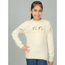 Cantabil Girls Floral Pullover-picture-28