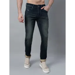 Cantabil Green Denim Regular fit Solid Jeans-picture-30