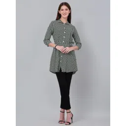 Cantabil Green Printed Tunic-picture-14