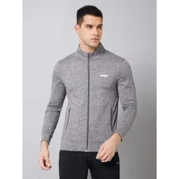 Cantabil Grey Melange Regular Fit Sports Jacket-picture-23