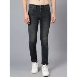 Cantabil Grey Regular Fit Jeans-picture-48