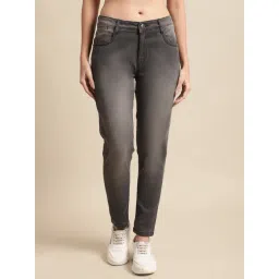 Cantabil Grey Regular Fit Mid Rise Jeans-picture-29