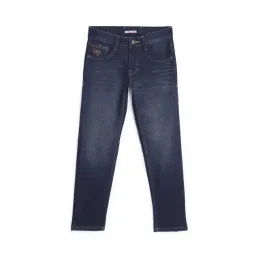 Cantabil Kids Blue Solid Jeans-picture-35
