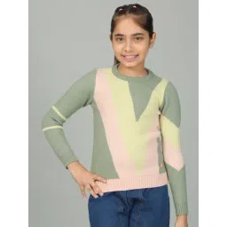 Cantabil Kids Green Textured Sweater-picture-22