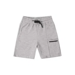 Cantabil Kids Grey Printed Shorts-picture-30