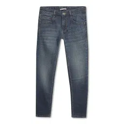 Cantabil Kids Light Blue Solid Jeans-picture-26