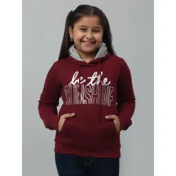 Cantabil Kids Maroon Printed Full Sleeves Sweatshirt-picture-13