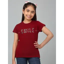 Cantabil Kids Maroon Printed T-Shirt-picture-10