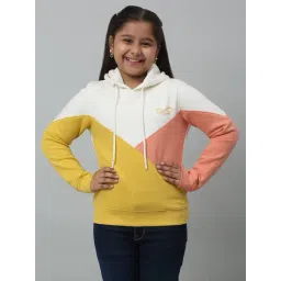 Cantabil Kids Yellow Color Block Full Sleeves Sweatshirt-picture-34