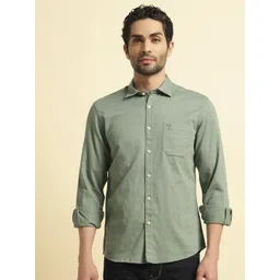 Cantabil Long Sleeves Breathable & Soft Regular Fit Shirt-picture-16