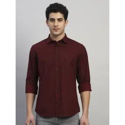 Cantabil Men 1 Solid Printed Casual Shirt-picture-20
