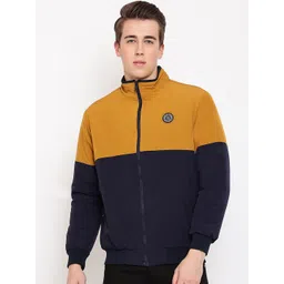 Cantabil Men Colourblocked Bomber Jacket-picture-33