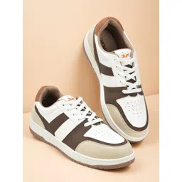 Cantabil Men Colourblocked PU Regular Sneakers-picture-33