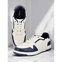 Cantabil Men Colourblocked PU Sneakers-picture-38