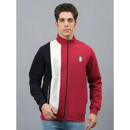 Cantabil Men Colourblocked Sweatshirt-picture-41
