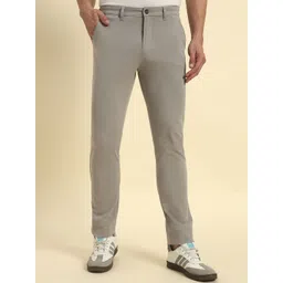 Cantabil Men Comfort Easy Wash Cotton Trousers-picture-20