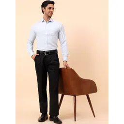 Cantabil Men Comfort Easy Wash Trousers-picture-30