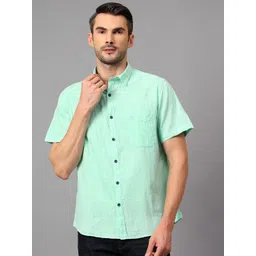 Cantabil Men Comfort Opaque Checked Casual Shirt-picture-42