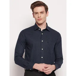 Cantabil Men Comfort Printed Formal Shirt-picture-38