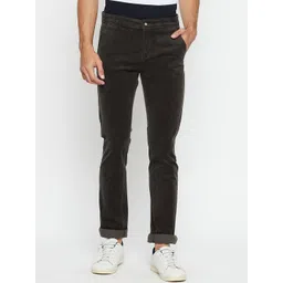 Cantabil Men Comfort Regular Fit Cotton Trousers-picture-25