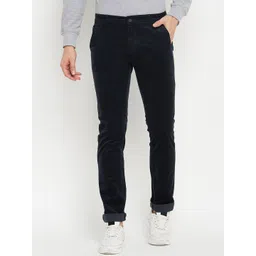 Cantabil Men Comfort Regular Fit Cotton Trousers-picture-26