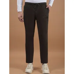 Cantabil Men Cotton Mid-Rise Regular Fit Track Pant-image-10