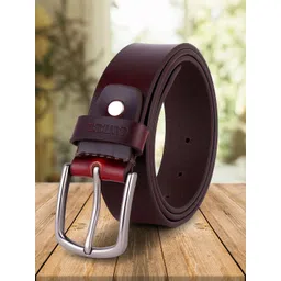 Cantabil Men Leather Formal Belt-picture-28