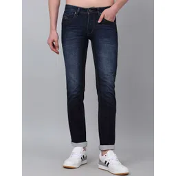 Cantabil Men Light Fade Stretchable Jeans-picture-36