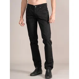 Cantabil Men Mid-Rise Regular Fit Stretchable Jeans-image-46