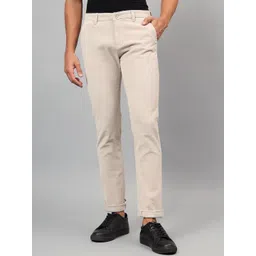 Cantabil Men Mid-Rise Regular Fit Trousers-picture-34
