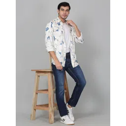 Cantabil Men Original Opaque Printed Casual Shirt-picture-24