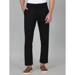 Cantabil Men Original Regular Fit Mid-Rise Trousers-picture-30