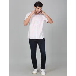 Cantabil Men Original Tartan Checks Opaque Checked Casual Shirt-picture-14