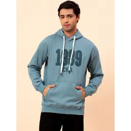 Cantabil Men Printed Hooded Sweatshirt-picture-20