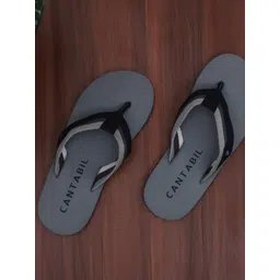 Cantabil Men Printed Rubber Thong Flip-Flops-picture-30