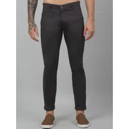 Cantabil Men Regular Fit Mid-Rise Plain Cotton Regular Trousers-picture-39