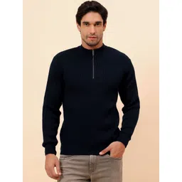 Cantabil Men Ribbed Pullover-picture-25