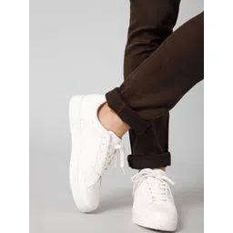 Cantabil Men Round Toe Lightweight Lace-Up Sneakers-picture-35