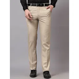 Cantabil Men Self Design Formal Trouser-picture-35