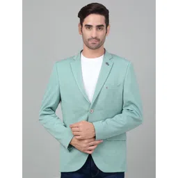 cantabil Men Self Design Single Breasted Casual Blazer-picture-11