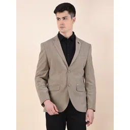 cantabil Men Solid Single Breasted Formal Blazer-picture-16