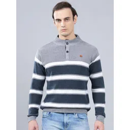 Cantabil Men Striped Pullover-picture-21